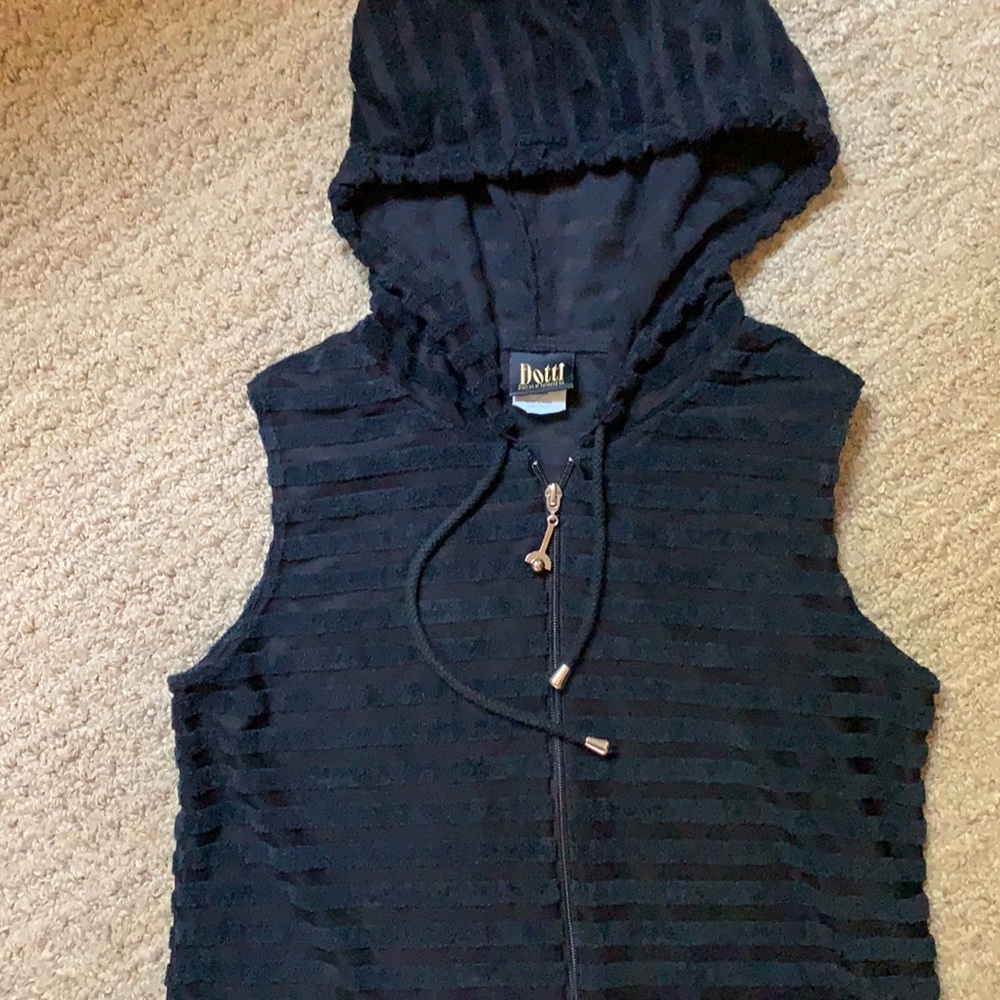 Swimsuit Coverup w/ Full Zip & Hood
